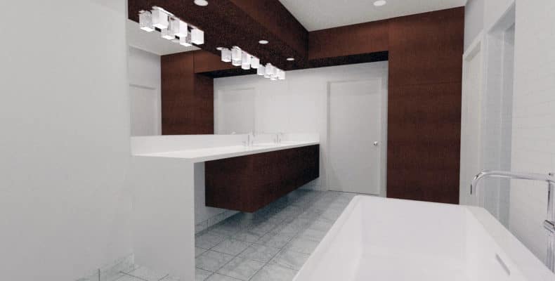 Concept Modern Bathroom design challenge